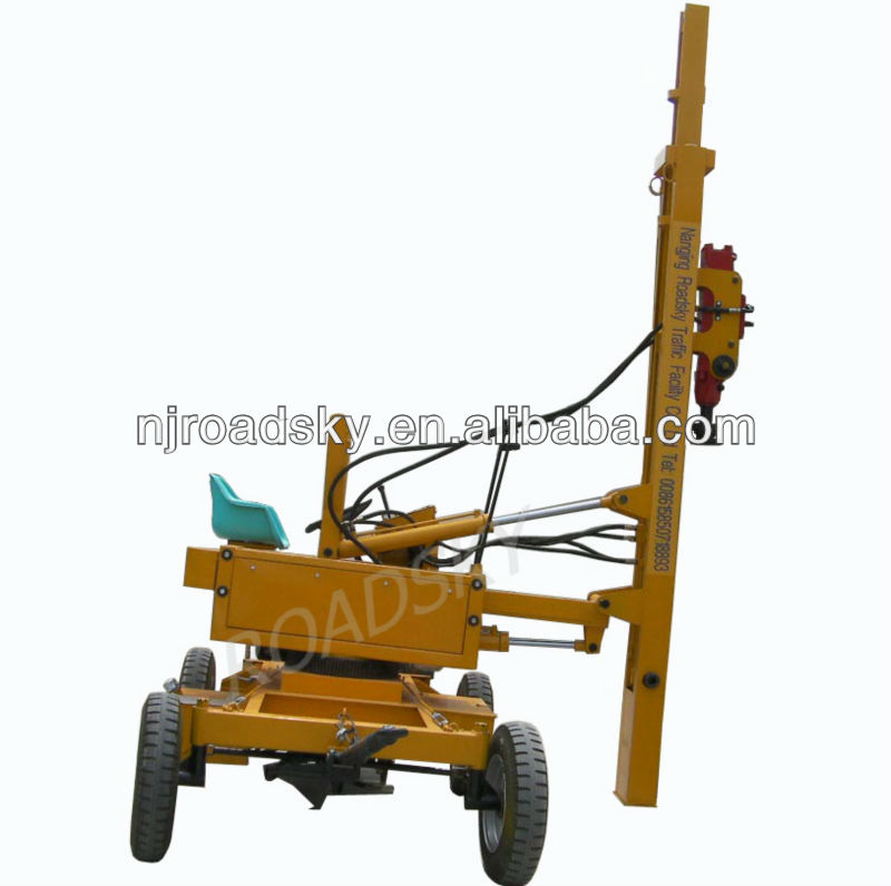 Hydraulic Metal Pile Driver for Photovoltaic Installation