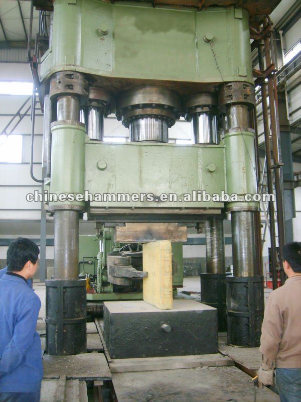 hydraulic open die forging press for 1250 ton