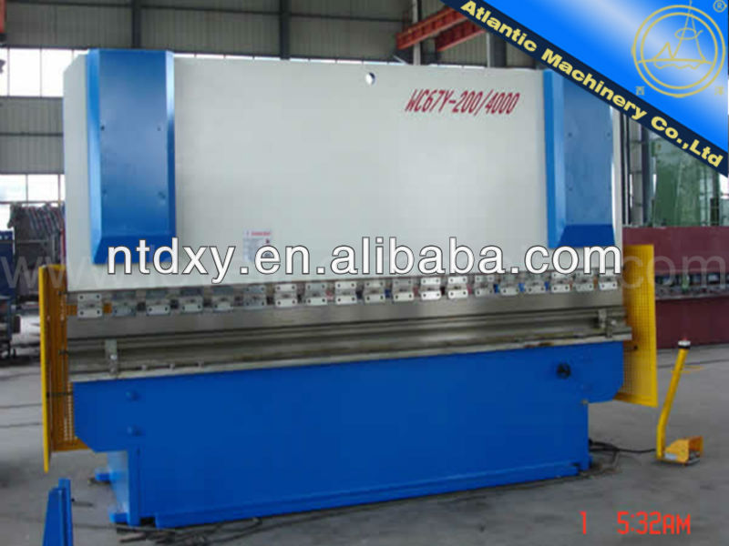 hydraulic press brake machine