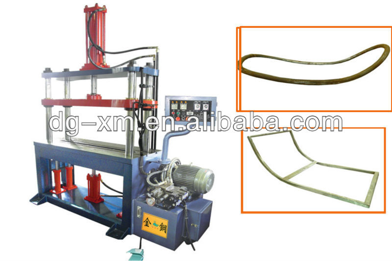 Hydraulic press for bending metal pipe/tube