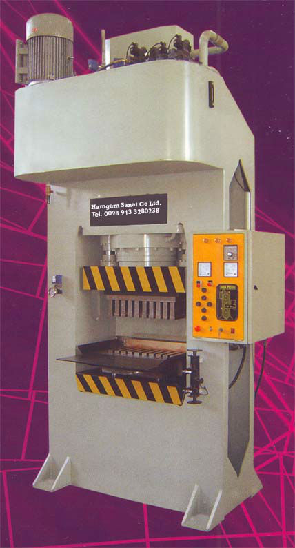 hydraulic press for products clay brick and block