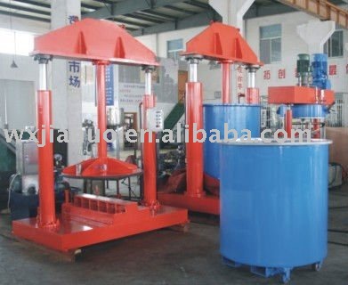 hydraulic pressure distributing machine(silica gel)