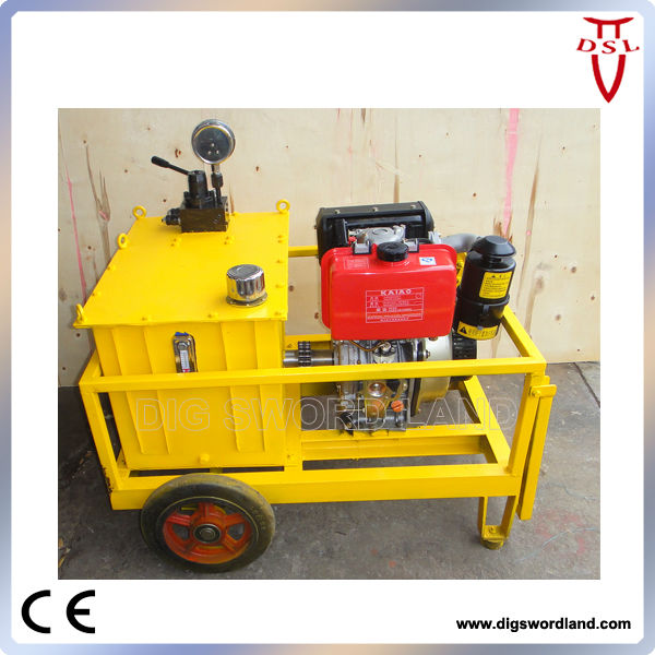 Hydraulic rock splitter