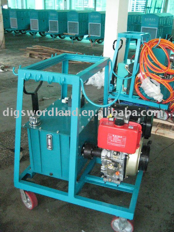 Hydraulic rock splitter