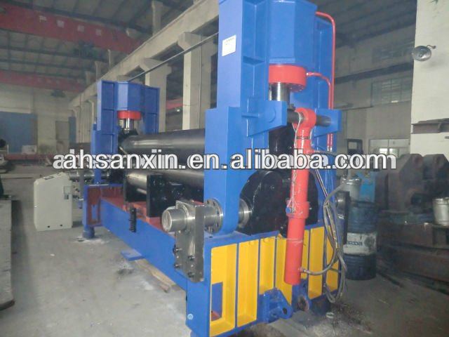 Hydraulic Roll Bending Machine, Upper Roller Universal PlateRolling Machine