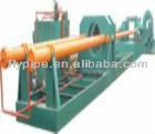 hydraulic round square steel pipe tube and bar induction heat bending machine