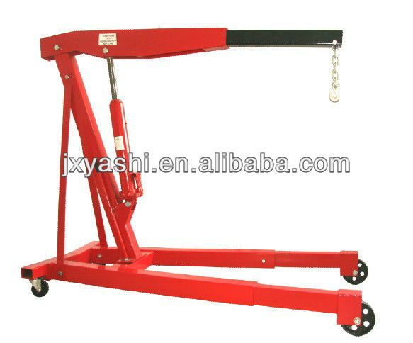 Hydraulic shop crane 3ton, folding type