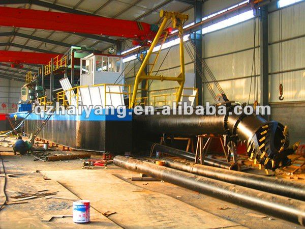 hydraulic small river sand pumping dredger