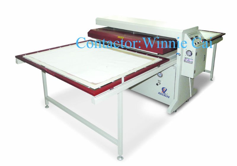 Hydraulic sporsjersey heat transfer printing machine