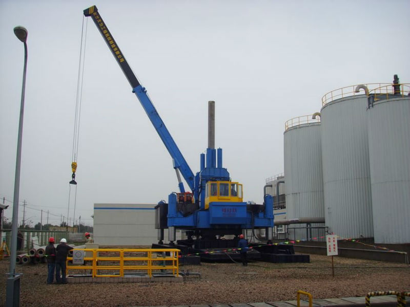 hydraulic static pile driver