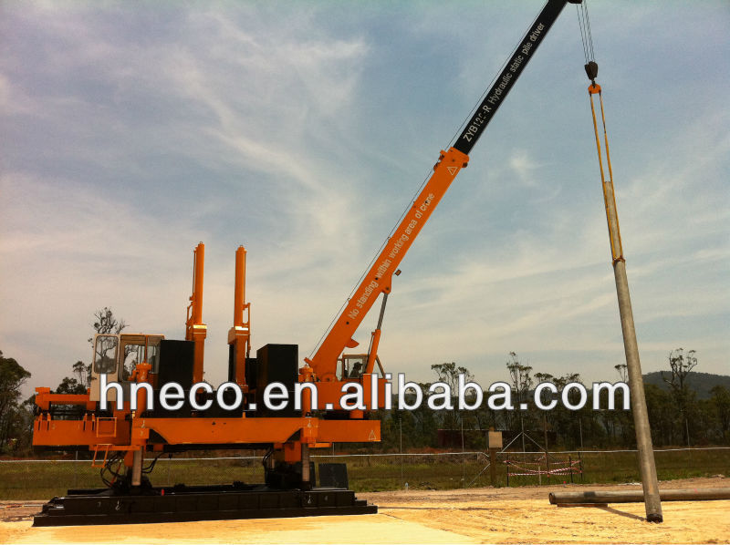 Hydraulic static pile driver from 80t to 1200t