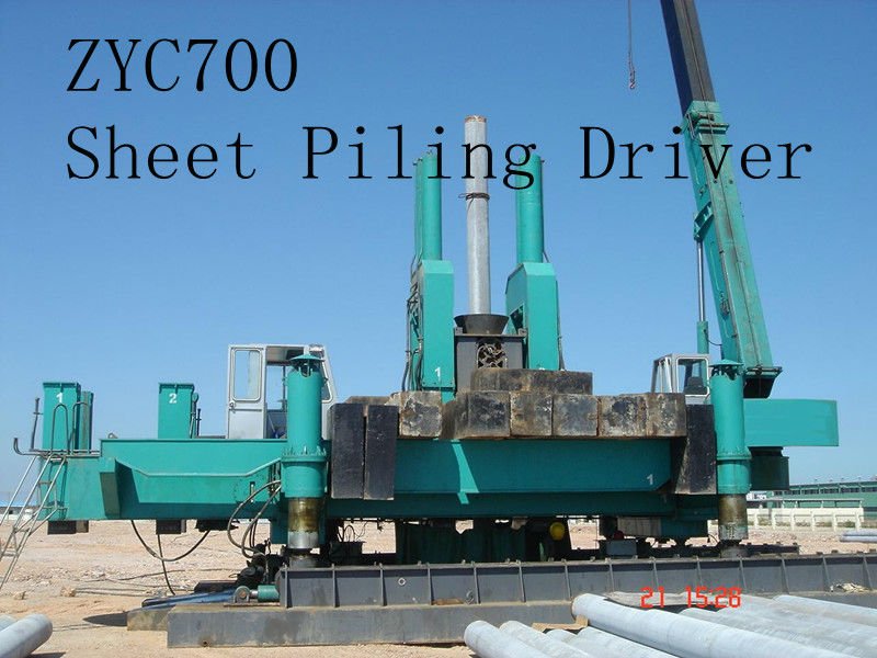 Hydraulic Static Pile Driver--ZYC700