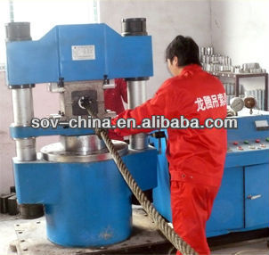 Hydraulic Steel Wire splice Machine