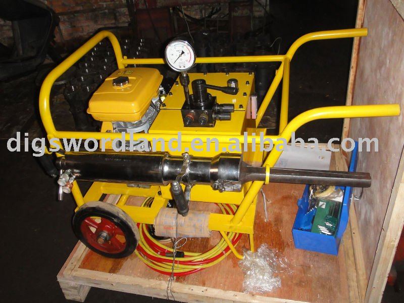 Hydraulic stone splitter