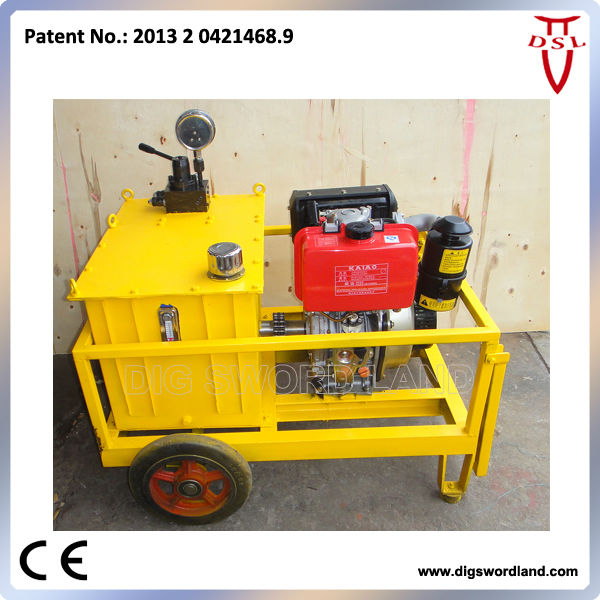 Hydraulic stone splitter for Demolition/Quarry