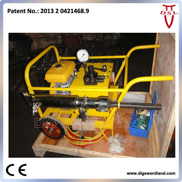 hydraulic stone splitter machine