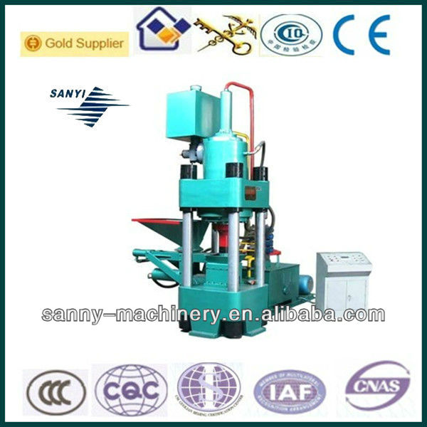 Hydraulic transmission and high pressure metal chip briquette machine