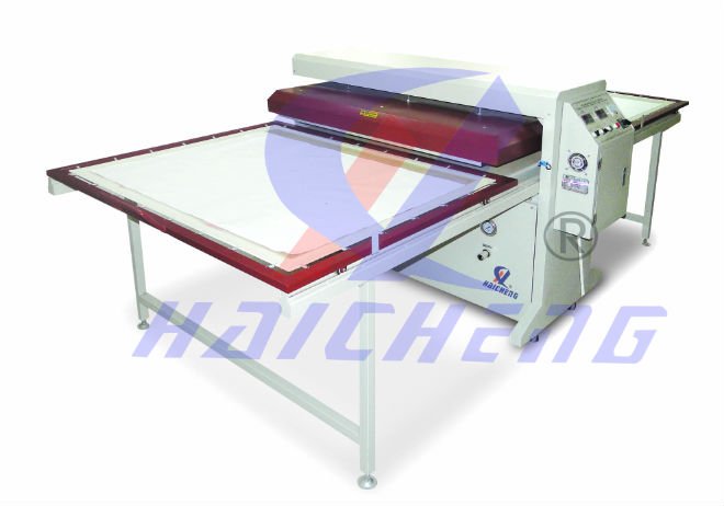 hydraulic tshirt heat transfer printing machine