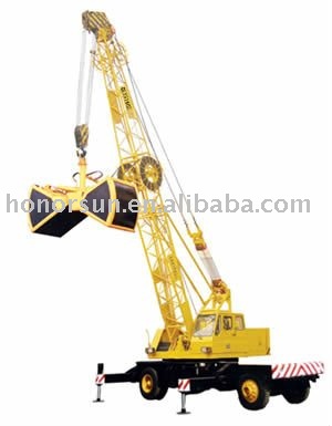 Hydraulic Wheeled Straight Boom Grabbing Crane