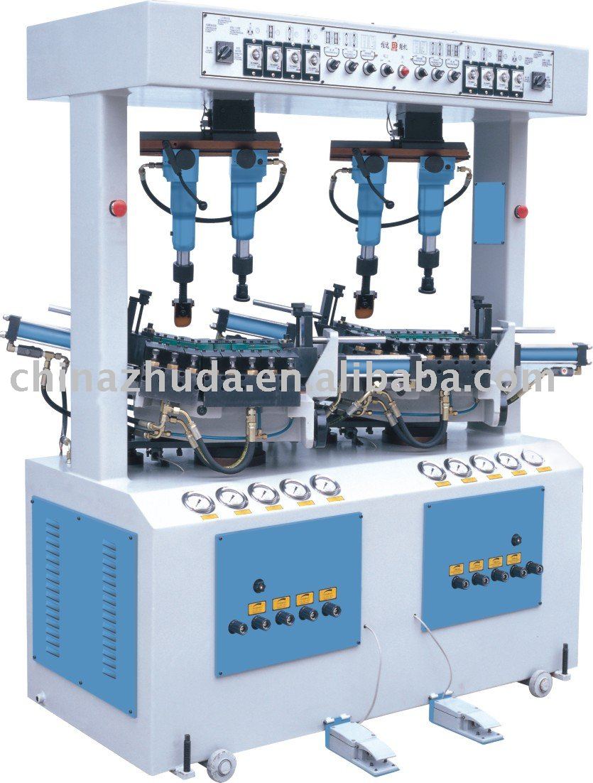 hydraulic whole azimuth attaching machine