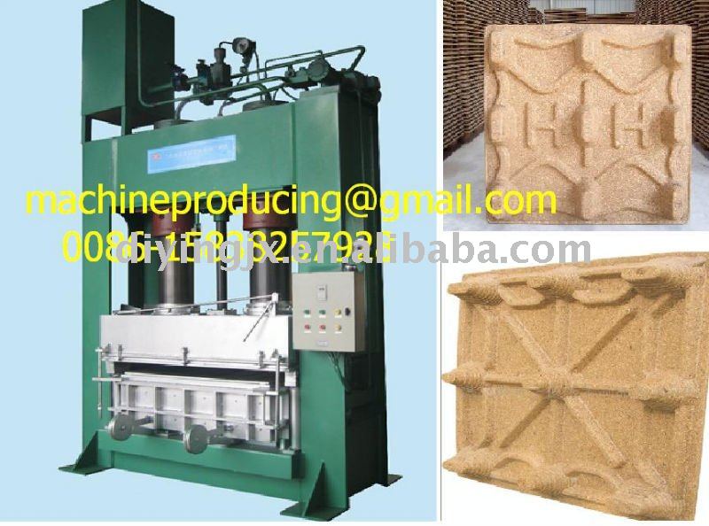 hydraulic Wood pallet hot press moulding machine