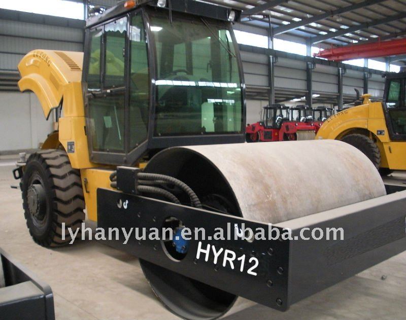 HYR12 12tons Single Drum Dual Amplitude Vibratory Roller