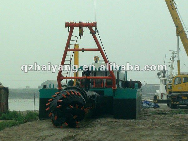 hyraulic cutter suction river sand dredge