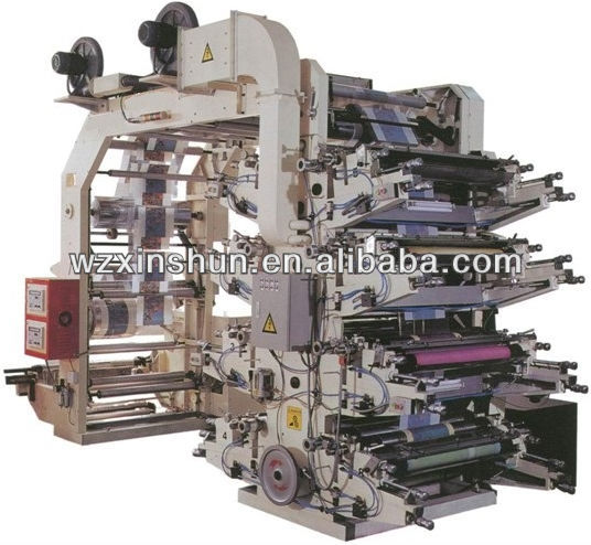 HYT- series 8 colors High speed flexo printing machine