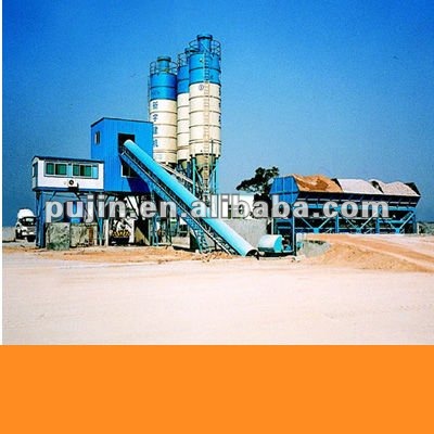 HZS-50 Concrete Plant/Concrete Mixing Plant European Standard with Germany Siemens Control Syatem