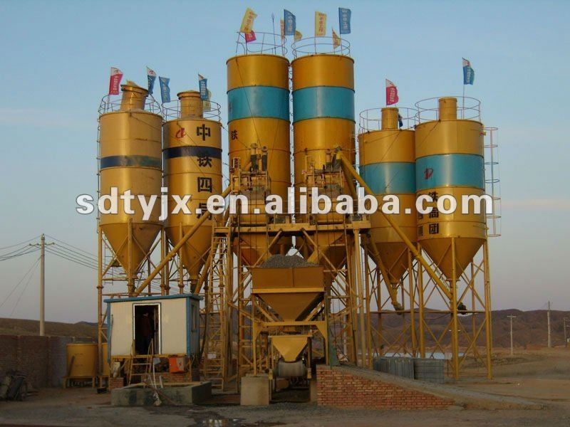 HZS120 concrete mixing plant(Baoding in Hebei Province)