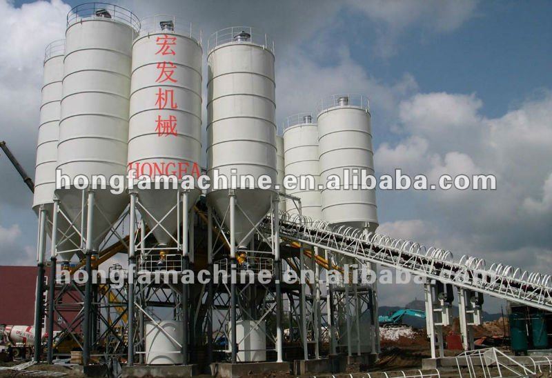 HZS120 concrete mixing plants (capacity 120m3/h )