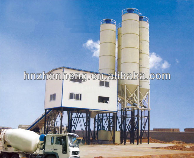 HZS120 Dry Concrete Batching Plant