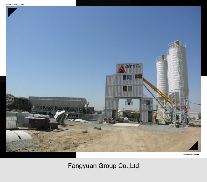 HZS120 High-tech concrete batching system