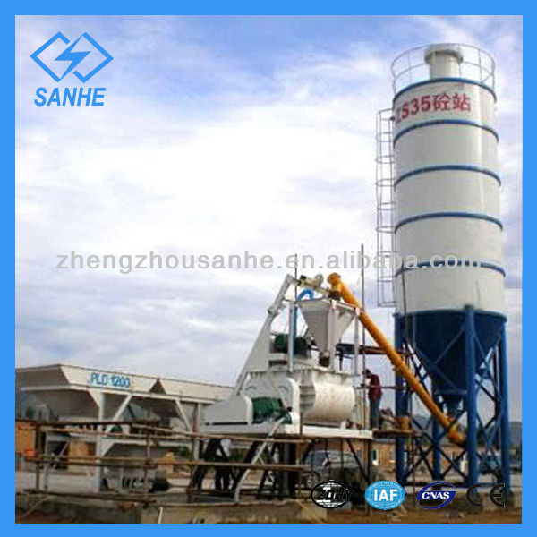 HZS35 35m3 stationary concrete batching plant parts