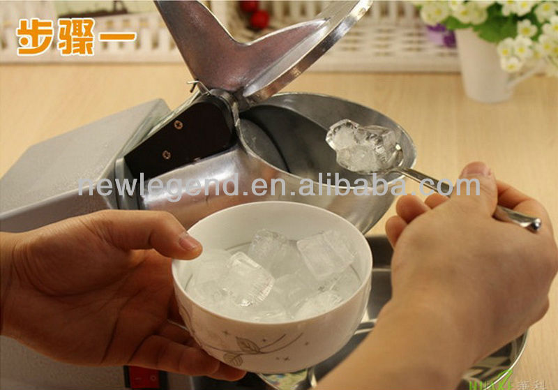 IC-A108 Electric Semi-Automatic Snow portable ice crusher machine