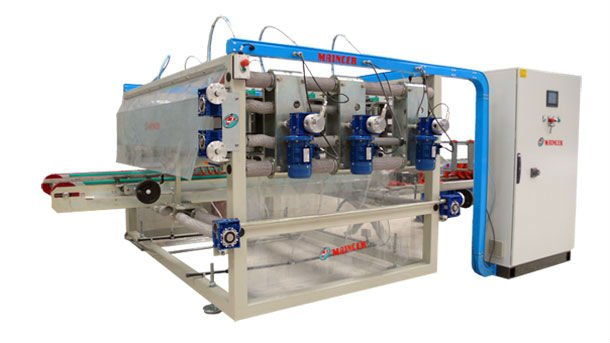 ICA-1200 Automatic Slotting Machine to make ventilated facade pieces