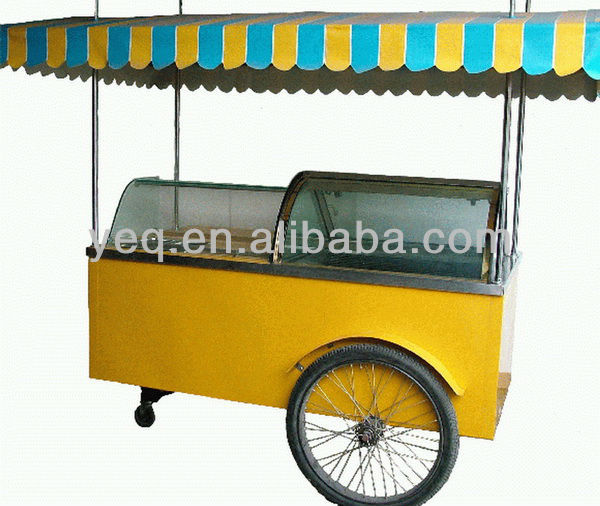 Ice cream cart, mobile cart,ice lolly cart