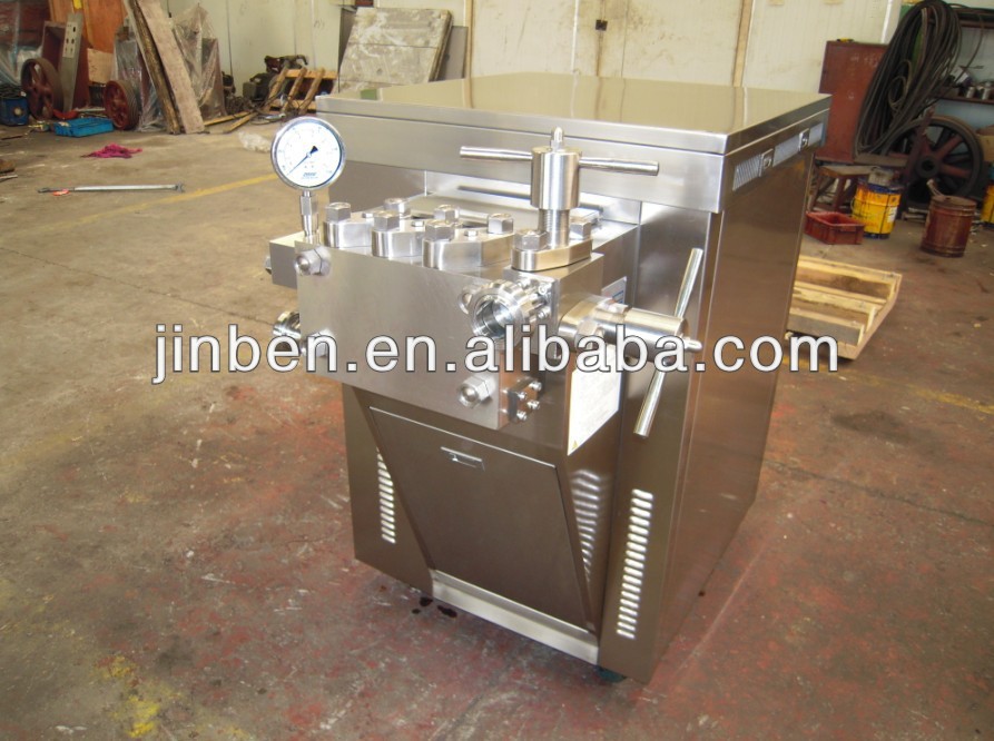 Ice cream homogenizer equipment