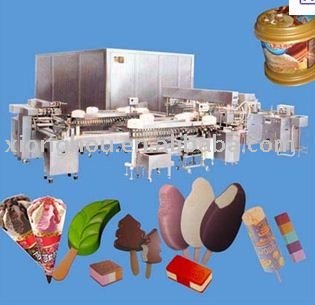 ice cream production line