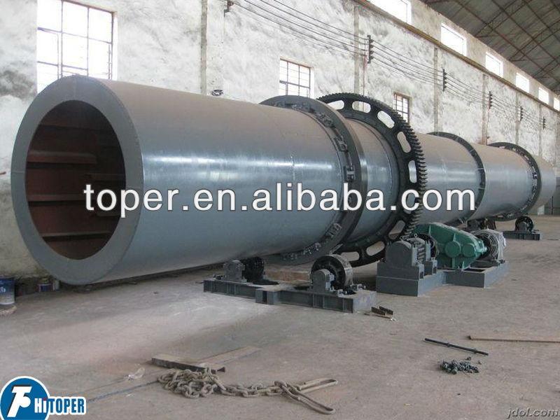 Indirect heat transfer rotary dryer machine