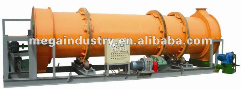 Indirect Rotary Dryer machine in Cement Plant