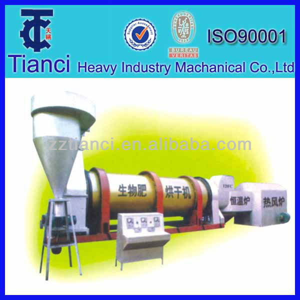 industrial bio-organic fertilizer dryer in machinery