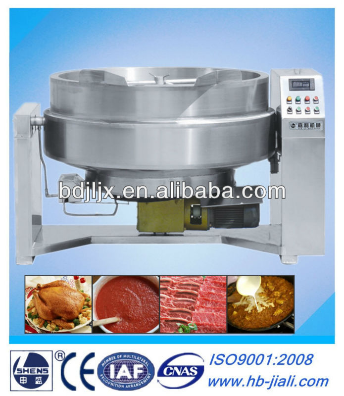 Industrial direct gas cooker tilting pot