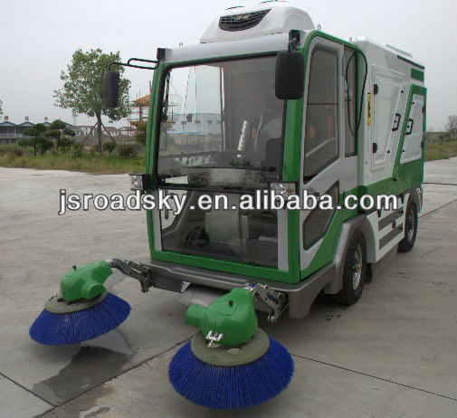 industrial floor sweeper