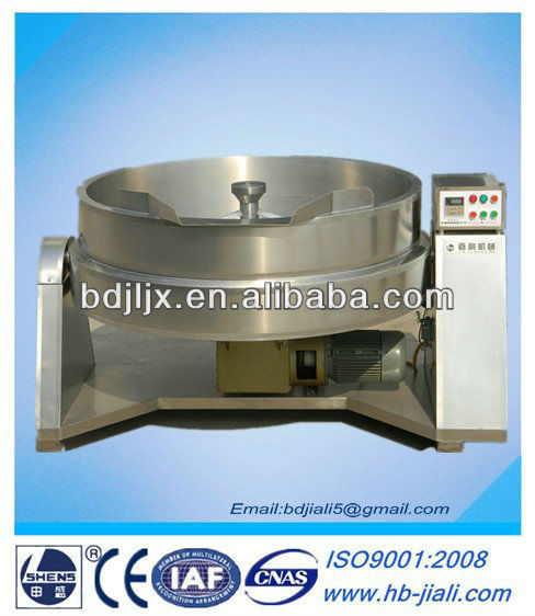 Industrial food jacketed kettle