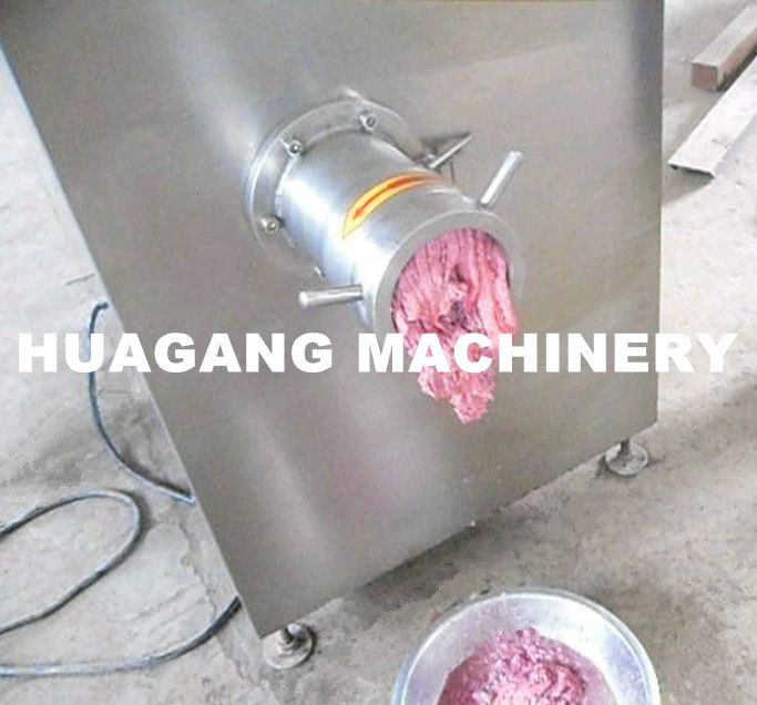 Industrial frozen meat grinder machine