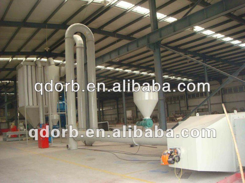 Industrial hot air steam dryer system