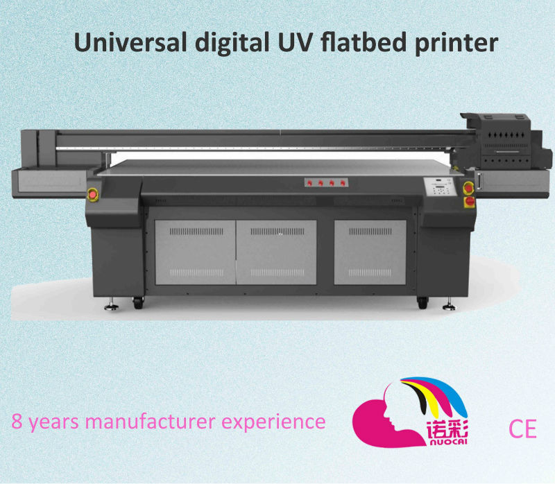 Industrial Large format direct flatbed printer with 2.5*1.3m size and Seiko printhead