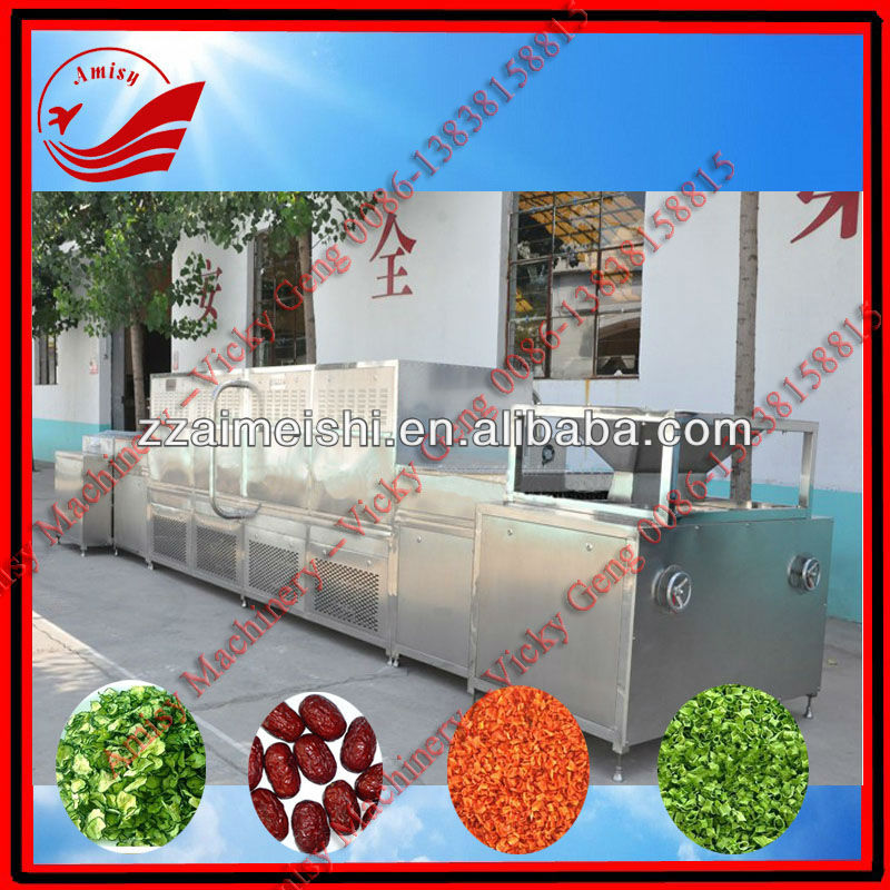 Industrial Microwave dehydrated garlic dehydration machine /Microwave medical sterilizing machine