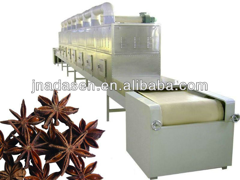 industrial microwave dryer sterilization machine for spice